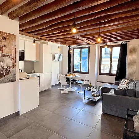 Le Loft Gravilliers 아파트 파리